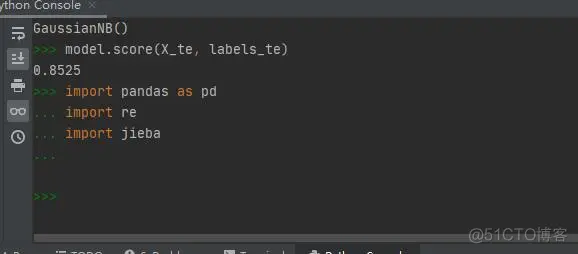 python 快速使用jira模块 pycharm怎么使用jieba库_pycharm在百度帖吧帕图代码_05